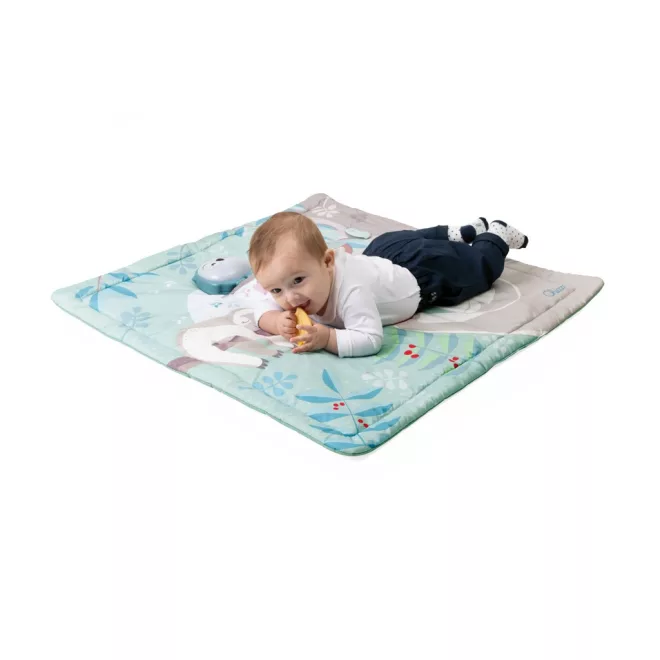 Chicco Játékos Takaró Kismadár 2 az 1-ben 80x80cm Újszülött Kortól - Puha Plüss Baba Takaró és Fejlesztő Játék Egyben