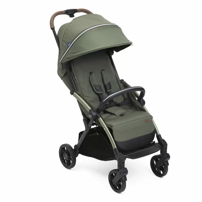 Chicco Goody xplus Sport Babakocsi Twinkle Green - Automata Összecsukás, Prémium Kivitel és Kényelmes Utazás 22kg-ig