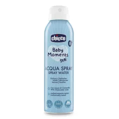   Chicco Frissítő Permet Víz Baby Moments Sun Újszülött Kortól 150ml - Gyengéd Babaápoláshoz Érzékeny Bőrre Ajánlott