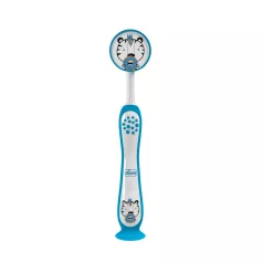   Chicco Gyermek Fogkefe Tiger - 3-6 Éves Korra, Kíméletes és Hatékony Fogápolás Gyerekeknek