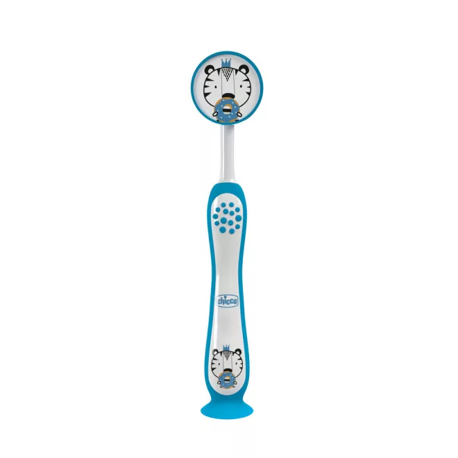 Chicco Gyermek Fogkefe Tiger - 3-6 Éves Korra, Kíméletes és Hatékony Fogápolás Gyerekeknek