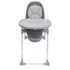 Chicco Polly Etetőszék Armonia Carrara - Állítható Magasságú, Összecsukható és Könnyen Tisztítható Acélvázas Babaszék Puha Ülőrésszel