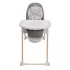 Chicco Polly Etetőszék Armonia Skandináv - Állítható Magasságú, Összecsukható és Könnyen Tisztítható Acélvázas Babaszék Puha Ülőrésszel