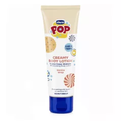   Chicco POP Vanilla Krémes Testápoló Gyerekeknek és Tiniknek 150ml, Illatos Bőrápoláshoz
