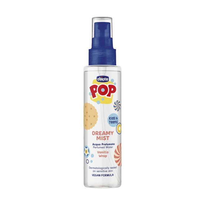 Chicco Pop Vanilla Wrap Illatos Testvíz 150ml - Gyengéd Testpermet Gyerekeknek