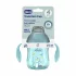 Chicco Transition Teal Tanulópohár Fülekkel 4 Hónapos Kortól - Kényelmes Első Ivástanuláshoz