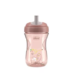   Chicco Advanced Pink Szívócsőrös Tanulópohár 12 Hónapos Kortól - Könnyebb Önálló Iváshoz
