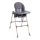 Chicco Polly Essential Etetőszék Szén - Állítható Magasságú, Összecsukható és Könnyen Tisztítható Babaszék Kényelmes Párnázott Üléssel