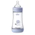 Chicco Perfect5 Blue Antikólikus Cumisüveg 240ml Közepes Folyású Cumival, 2 Hónapos Kortól