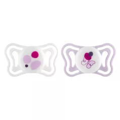   Chicco PhysioForma Light Rózsaszín Szilikon Fogszabályozó Cumi 2-6 Hónapos Korig, Ortodontikus Baba Cumi 2db