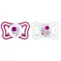 Chicco PhysioForma Light Rózsaszín Szilikon Fogszabályozó Cumi 6-16 Hónapos Korig, Ortodontikus Baba Cumi 2db