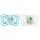 Chicco PhysioForma Light Neutral Szilikon Fogszabályozó Cumi 6-16 Hónapos Korig, Ortodontikus Baba Cumi 2db