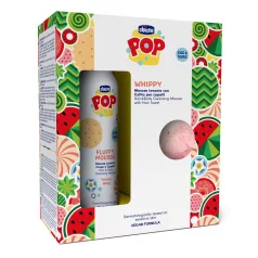   Chicco POP Vanilla Fluffy Hair & Body Foam 200ml Hajtörölközővel