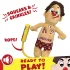 Hasbro Kutyajáték Operation Cavity Sam Plüss Kötéllel Húzásra 30 Cm – Aktív Játékhoz és Lefárasztáshoz