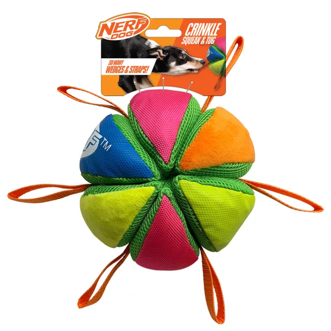 Nerf Dog Plüss Sípoló és Ropogós Labda Kutyáknak 15 Cm – Praktikus Választás Mindennapi Használatra