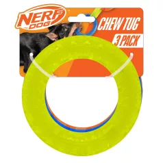   Nerf Dog Kutyajáték 3 Db Átlátszó Tüskés EXO Gyűrű 12,5 Cm – Aktív Játékhoz és Lefárasztáshoz