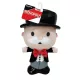 Hasbro Monopoly Mr. Money Kutyajáték 18cm, Játékos Rágáshoz és Aktív Elfoglaltsághoz