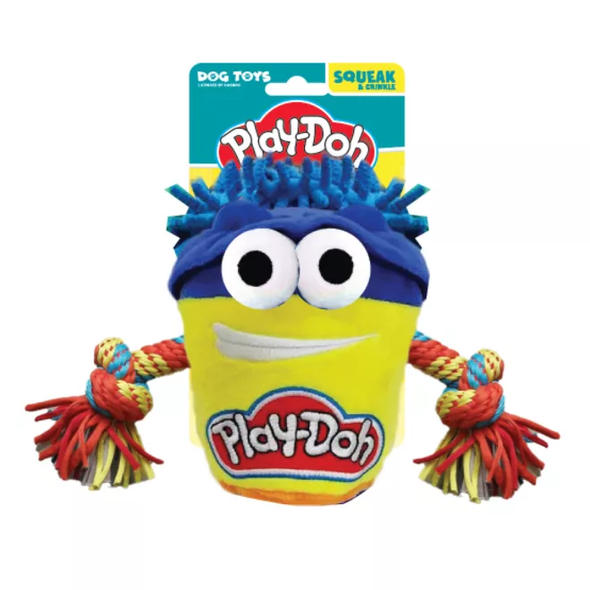 Hasbro Play-Doh Do-Doh Kutyajáték Kötélhúzó Kötéllel 18 Cm – Aktív Játékhoz és Lefárasztáshoz