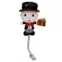 Hasbro Kutyajáték Monopoly Mr. Money Plüss Kötéllel Húzáshoz 20 Cm – Aktív Játékhoz és Lefárasztáshoz