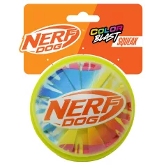   Nerf Dog Kutyajáték Sípoló Labda Színes Fogantyúval 10 Cm – Aktív Játékhoz és Lefárasztáshoz