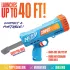 Nerf Dog Ajándék Szett – 30 Cm Kompakt Blaster és 2 Db Sípolás Nélküli Teniszlabda – Praktikus Választás Mindennapi Használatra