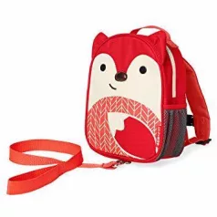   Skip Hop Zoo Hátizsák Biztonsági Pórázzal Róka - Aranyos, Praktikus és Biztonságos Gyermek Hátizsák 1 Éves Kortól