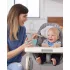 Skip Hop Easy Grab Tányér Szett Fedővel Grey & Teal 2x240ml - BPA-mentes, Csúszásmentes Etetőtányér 3 Hónapos Kortól