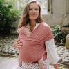 Boba Gyermekhordozó Kendő Classic Wrap Pink - Ergonomikus, Kényelmes és Tartós Babahordozó Kendő 3,5-20 kg Súlyú Babáknak, Mosógépben Mosható