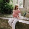 Boba Gyermekhordozó Kendő Classic Wrap Pink - Ergonomikus, Kényelmes és Tartós Babahordozó Kendő 3,5-20 kg Súlyú Babáknak, Mosógépben Mosható