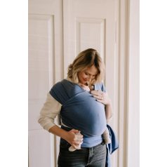   Boba Classic Wrap Babahordozó Kendő Tengerészkék - Puha, Rugalmas és Ergonomikus Hordozókendő Újszülöttkortól