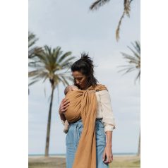   Boba Ring Wrap Babahordozó Kendő Rye - Gyűrűs, Könnyen Állítható és Légáteresztő Hordozókendő Prémium Anyagból Újszülöttkortól