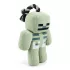 Minecraft Skeleton Plüss Kutyajáték Erős Kötéllel, Húzós Játékhoz és Apportírozáshoz, 20cm