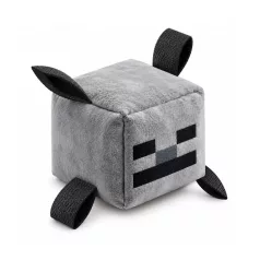   Minecraft Skeleton Sípoló Kutyajáték Kocka Rágáshoz és Apportírozáshoz, 8cm