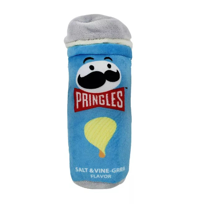 Pringles Sípoló Kutyajáték Apportírozáshoz, Kék, 25cm