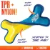 Nerf Dog Kutyajáték Tartós Csont Plüss Nylon Töltettel 28 Cm – Aktív Játékhoz és Lefárasztáshoz