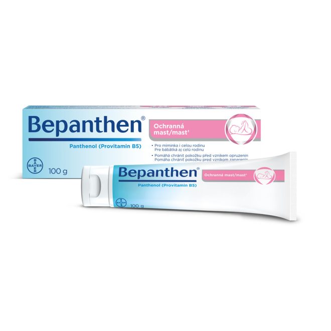 Bepanthen Baby Védőkenőcs Mindennapos Bőrápolás Babák Érzékeny Bőrére 100g