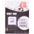 BabyDab Gyermek Kéz és Láb Lenyomatkészítő Szürke Színben