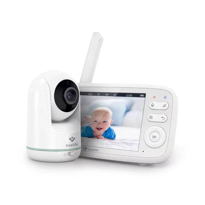 TrueLife NannyCam R5 360° Digitális Bébiőr - Teljes Szobabelátáshoz és Biztonságos Megfigyeléshez
