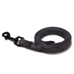   Explorer Dog Póráz Fekete Topográfia S - 120x1,5 Cm – Stabil Vezetéshez és Mindennapi Sétákhoz