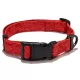 Explorer Dog Kutya Nyakörv Piros Topográfia L - 41-66x2, 5 Cm – Kényelmes és Tartós Mindennapi Használatra