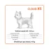 Explorer Dog Ortopédiai Fekhely Cloud XS 60x40 Moha Zöld – Kényelmes Pihenéshez