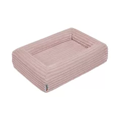   Explorer Dog Cloud S 80x60 Dusty Pink Ortopéd Kutyafekhely, Kétrétegű Memóriahabos Ízülettámogatással