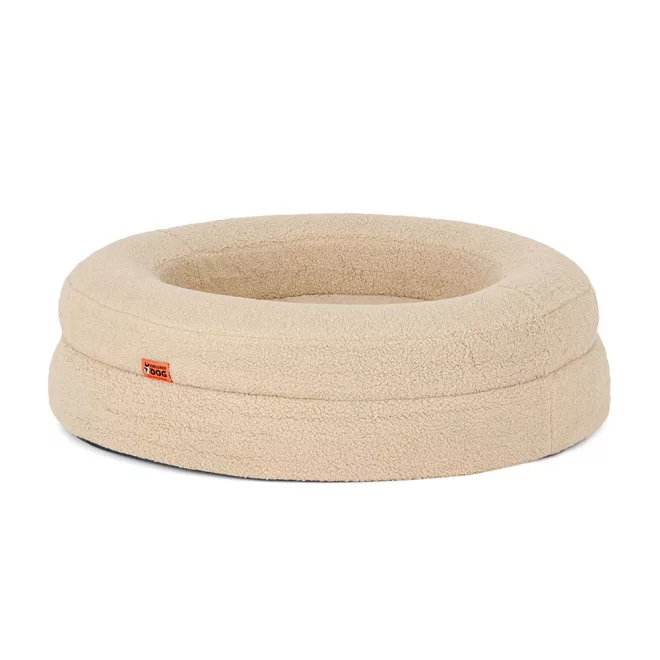 Explorer Dog Ortopéd Kutyafekhely Dognut S/M 76cm Sandy Beige – Ortopéd Kialakítással a Kényelmes Pihenéshez