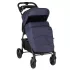 Petite & Mars Lábzsák Easy/Musca Midnight Blue Babakocsihoz - Meleg és Kényelmes Sétákhoz Hideg Időben is Praktikus