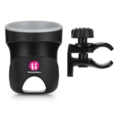   Petite & Mars Italtartó Handy - Praktikus és Biztonságos Italtartó Babakocsira, Könnyen Használható