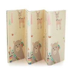   Petite & Mars Campy Elephant & Fox Összehajtható Játszószőnyeg xPE Anyagból Újszülött Kortól (147x191x1cm)