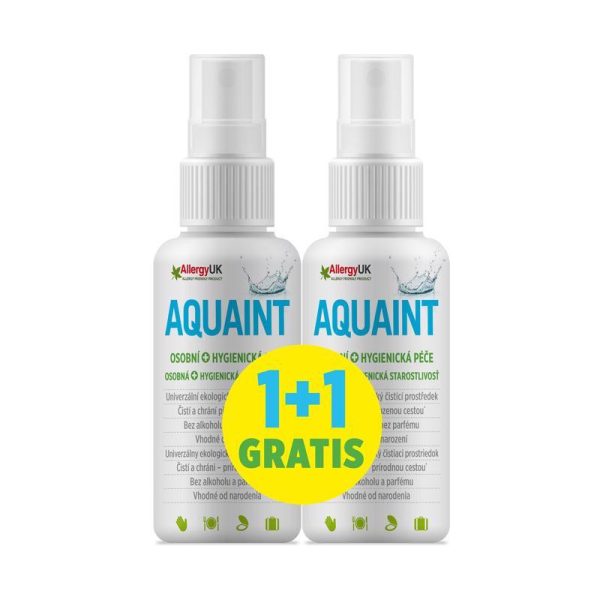 Aquaint Természetes Fertőtlenítő Folyadék 2x50ml