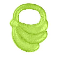   BabyOno Hűsítő Rágóka Banán Formájú Zöld - BPA-mentes Fogzást Könnyítő Babarágóka