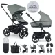 EasyWalker Harvey5 Air xxL Kombinált Babakocsi Agave Green - Prémium Babakocsi Terepre és Városba Újszülötteknek