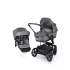 EasyWalker Harvey5 Kombinált Babakocsi xxL RWS Pebble Grey - Prémium Rugózás, Könnyed Irányítás